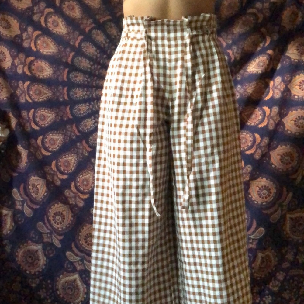 forever 21 paper bag pants